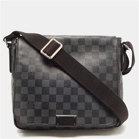 louis vuitton black damier bag|Louis Vuitton damier briefcase.